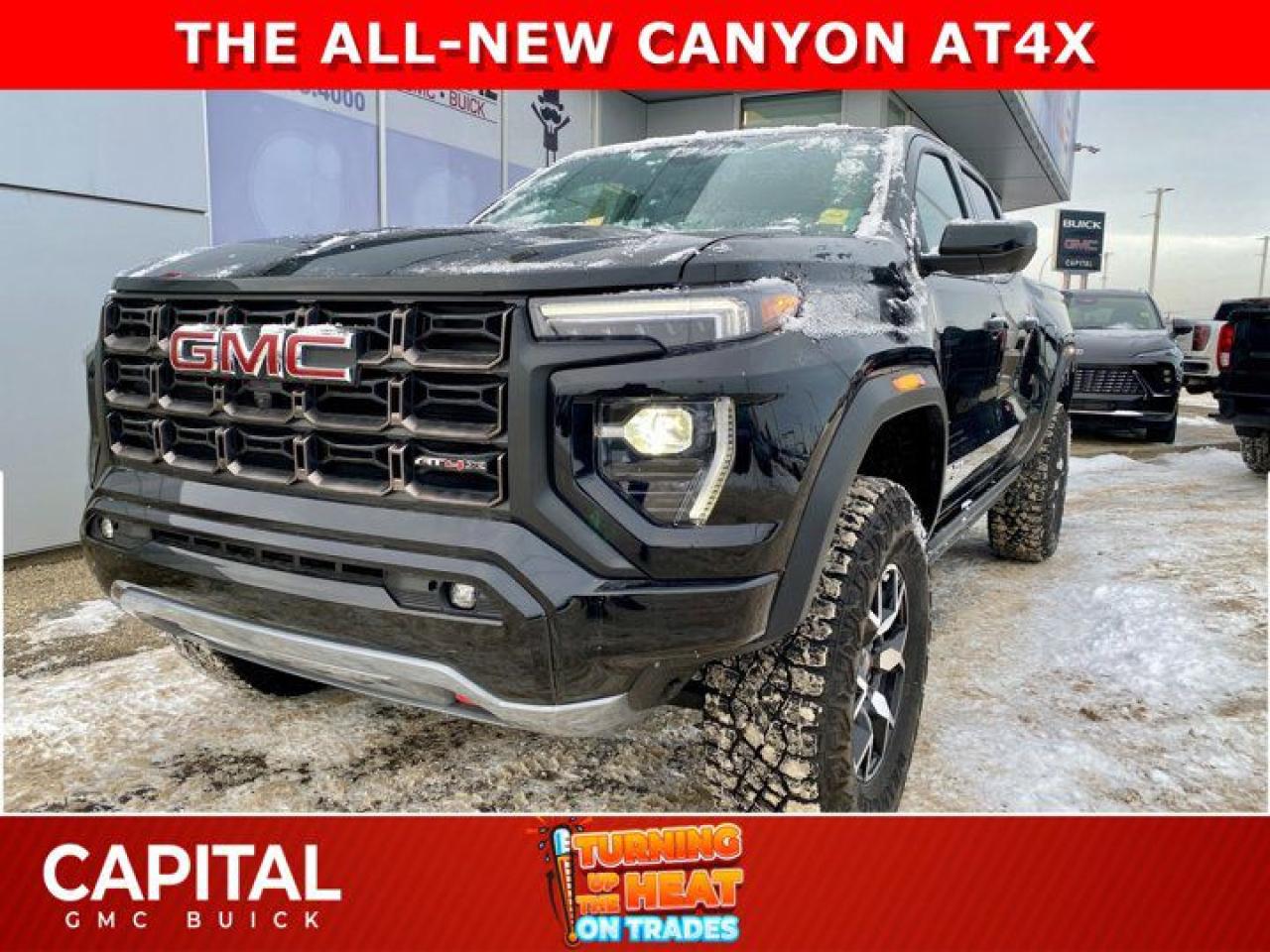 Take a look at this limited-production AT4X with the exclusive Obsidian Rush Interior. FULLY EQUIPPED including an Off-Road suspension with 3 factory lift and ultra wide stance, Heated and Cooled Seats, Heated Steering, Underbody Camera System, 360 CAM, Bose Stereo, Heads-up Display, Adaptive Cruise Control, Off-Road Rocker Protectors, AND SO MUCH MORE....Ask for the Internet Department for more information or book your test drive today! Text 825-445-0521 for fast answers at your fingertips!AMVIC Licensed Dealer - Licence Number B1044900Disclaimer: All prices are plus taxes and include all cash credits and loyalties. See dealer for details. AMVIC Licensed Dealer # B1044900