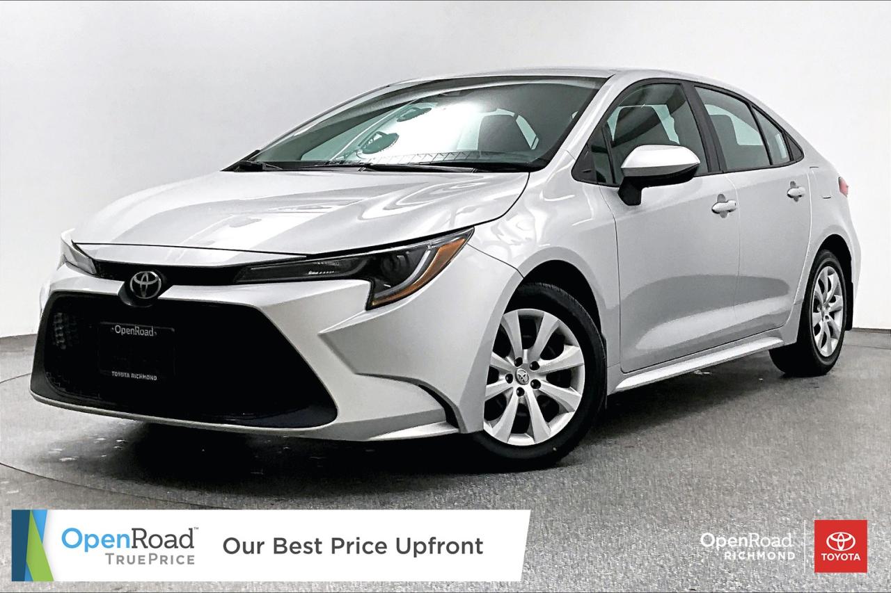 Used 2020 Toyota Corolla 4-door Sedan LE CVT for sale in Richmond, BC