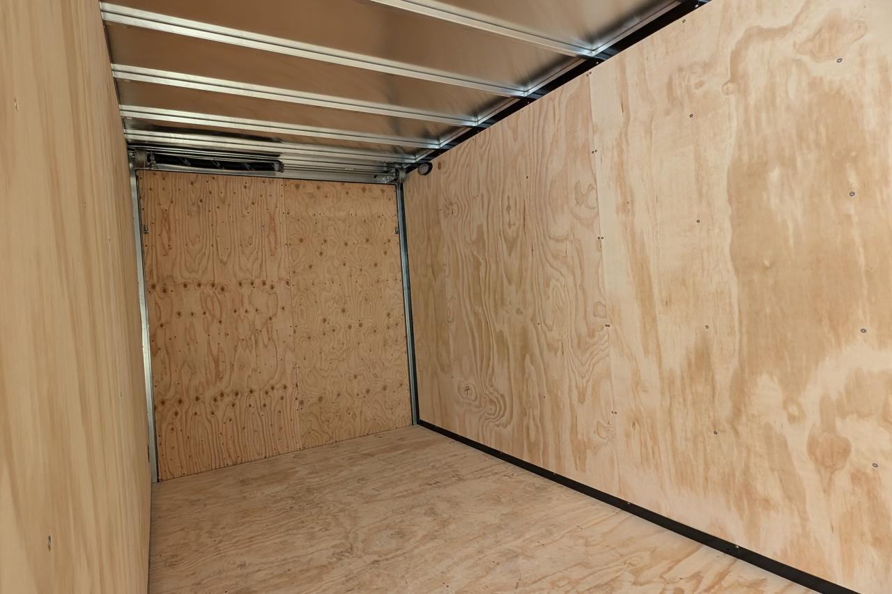 2024 Canadian Trailer Company 7x14 V Nose Cargo Trailer Aluminum Tandem Axle Photo9