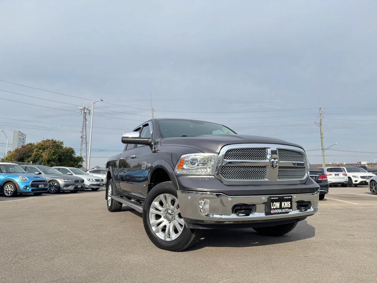 2014 RAM 1500 LOW KM LARAMIE LONGHORN CREW CAB, RAM BOX - Photo #1