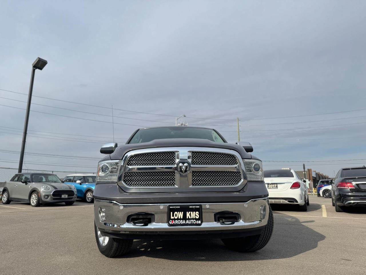 2014 RAM 1500 LOW KM LARAMIE LONGHORN CREW CAB, RAM BOX - Photo #2