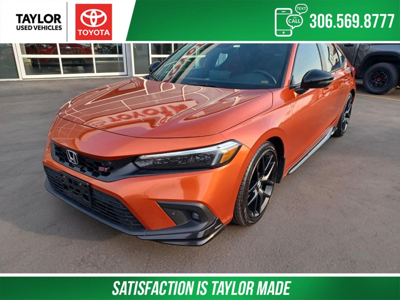 Used 2022 Honda Civic SI for sale in Regina, SK