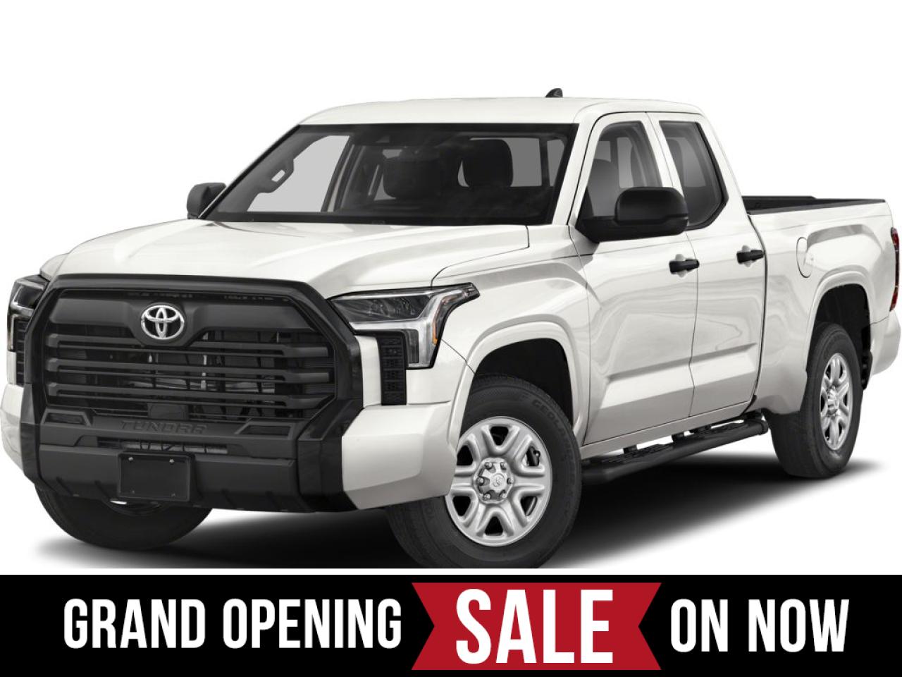 New 2025 Toyota Tundra SR Double Cab with 6.5 Foot Box for sale in Regina, SK