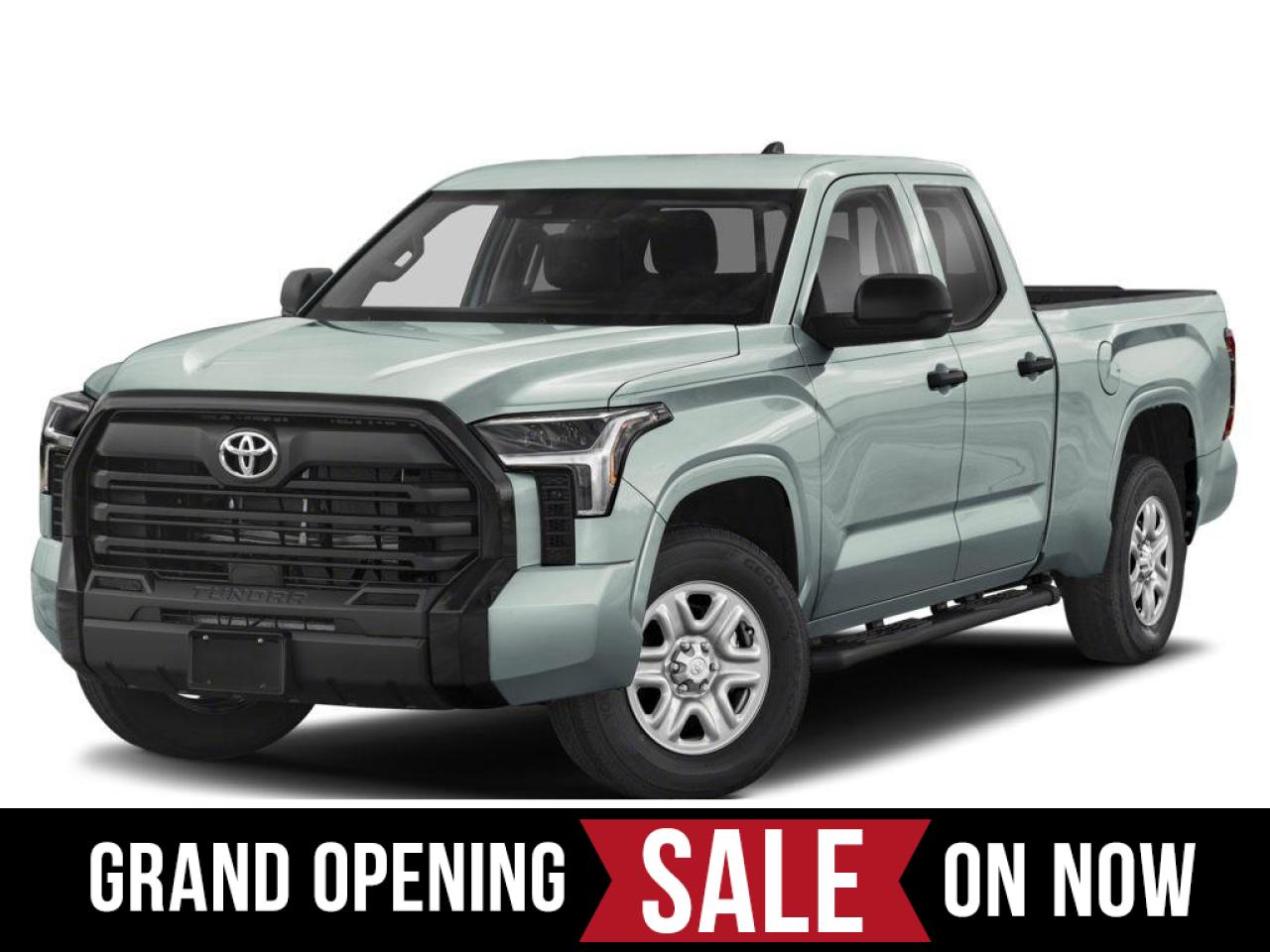 New 2025 Toyota Tundra SR Double Cab with 6.5 Foot Box for sale in Regina, SK