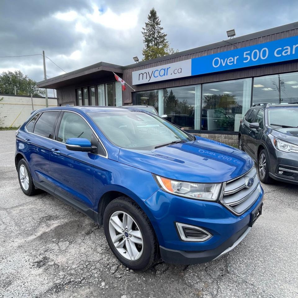 Used 2018 Ford Edge 2L SEL AWD!!!   BACKUP CAM. HEATED SEATS. PWR SEATS. ALLOYS. A/C. CRUISE. PWR GROUP. TEST DRIVE TODA for sale in Kingston, ON