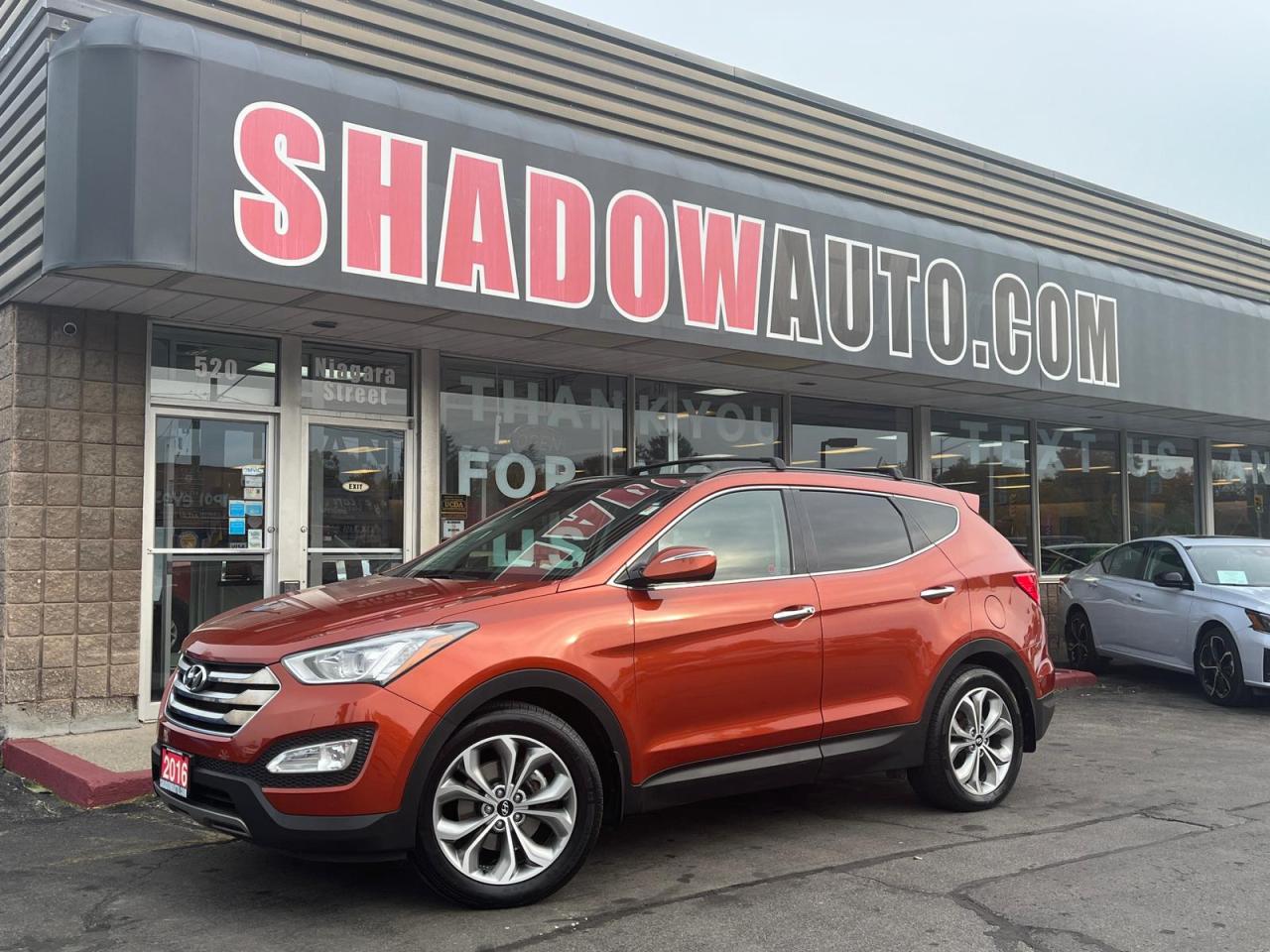 Used 2016 Hyundai Santa Fe Sport LIMITED|NAVI|LEATHER|PANOROOF|HEATED&COOLED SEATS for sale in Welland, ON