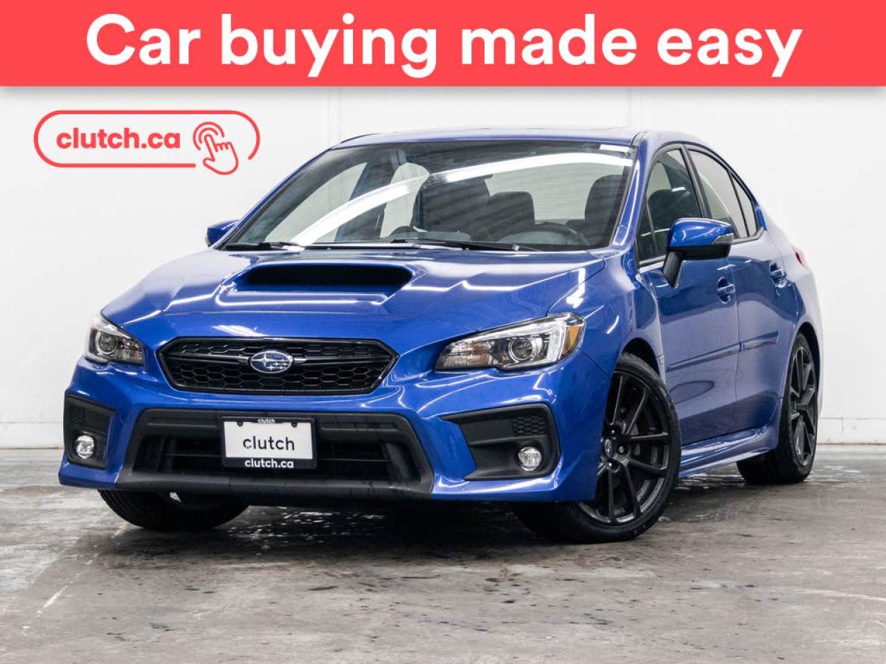 Used 2021 Subaru WRX Sport Tech AWD w/ Apple CarPlay & Android Auto, Heated Front Seats, Rearview Camera for sale in Toronto, ON