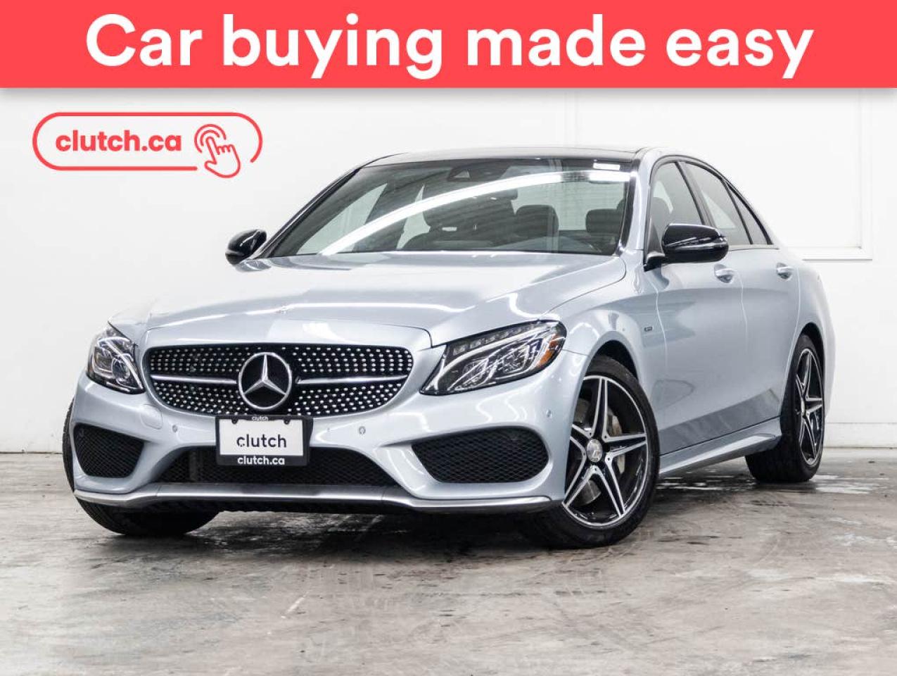 Used 2016 Mercedes-Benz C-Class C 450 AMG 4MATIC AWD w/ Nav, Dual Zone A/C, Rearview Cam for sale in Toronto, ON