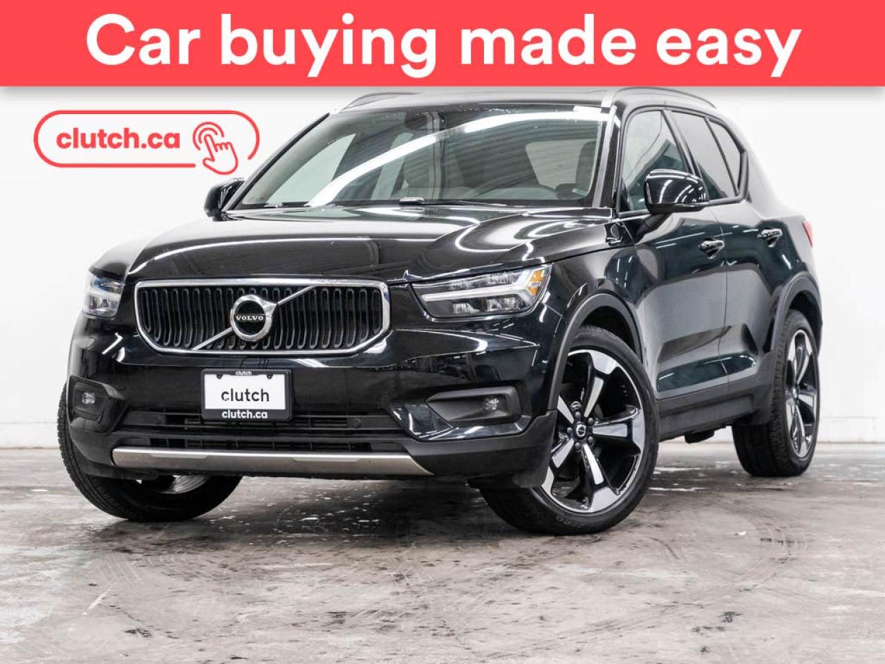 Used 2022 Volvo XC40 T5 Momentum AWD w/ Apple CarPlay & Android Auto, Panoramic Sunroof , Nav for sale in Toronto, ON