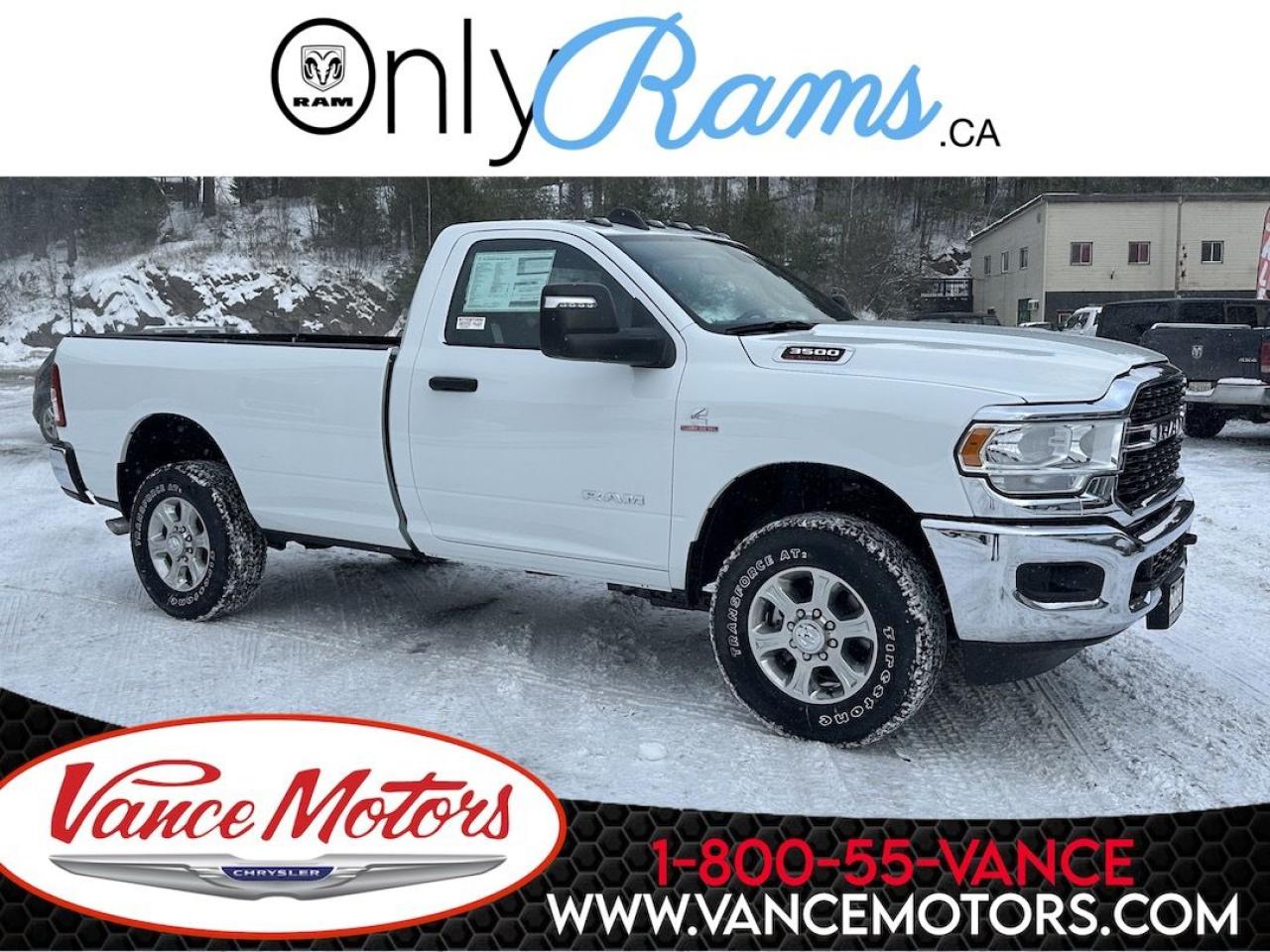 New 2024 RAM 3500 Big Horn for sale in Bancroft, ON