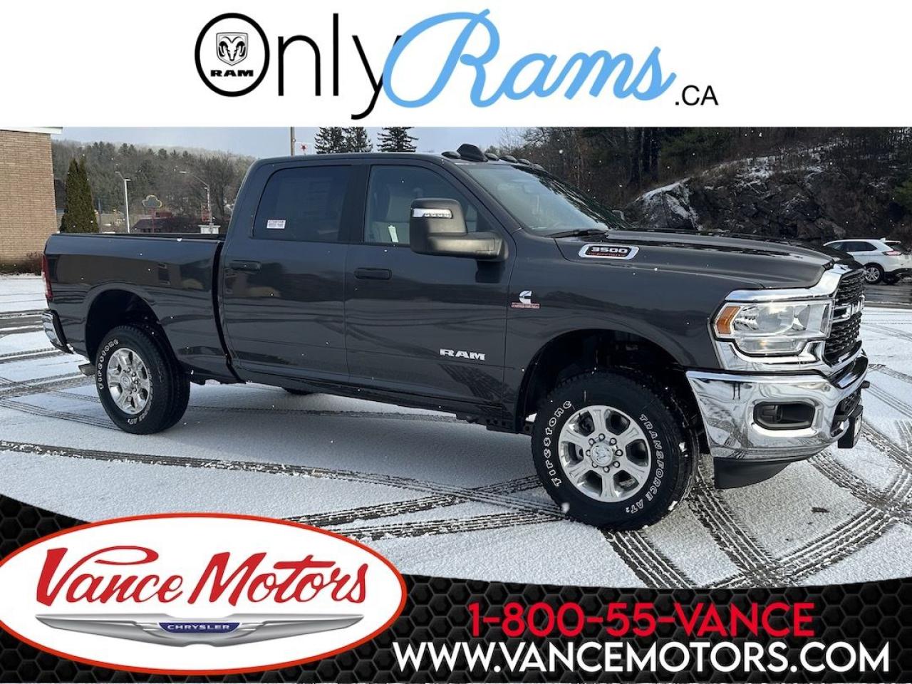 New 2024 RAM 3500 Big Horn for sale in Bancroft, ON