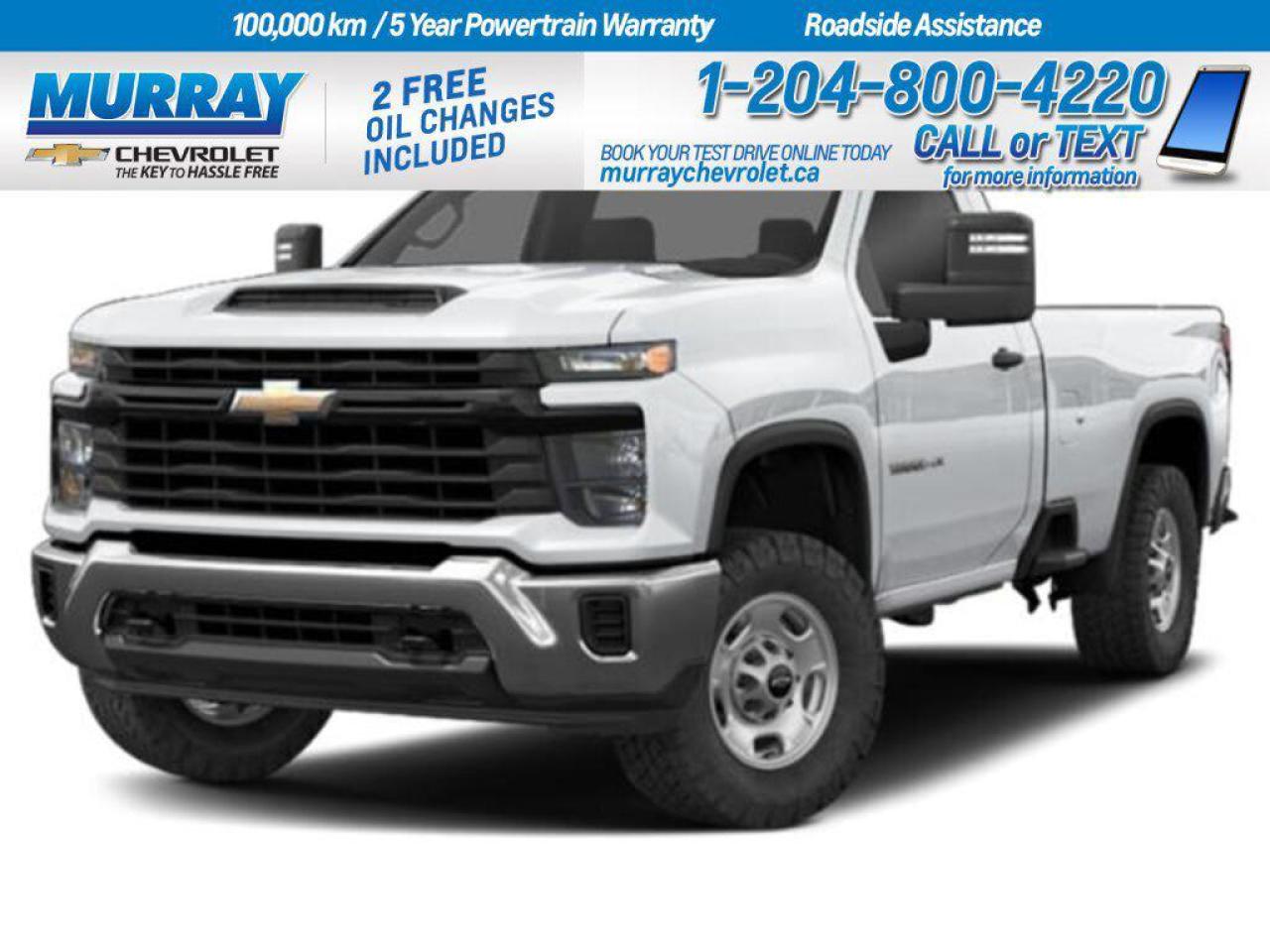 New 2025 Chevrolet Silverado 2500 HD Work Truck for sale in Winnipeg, MB