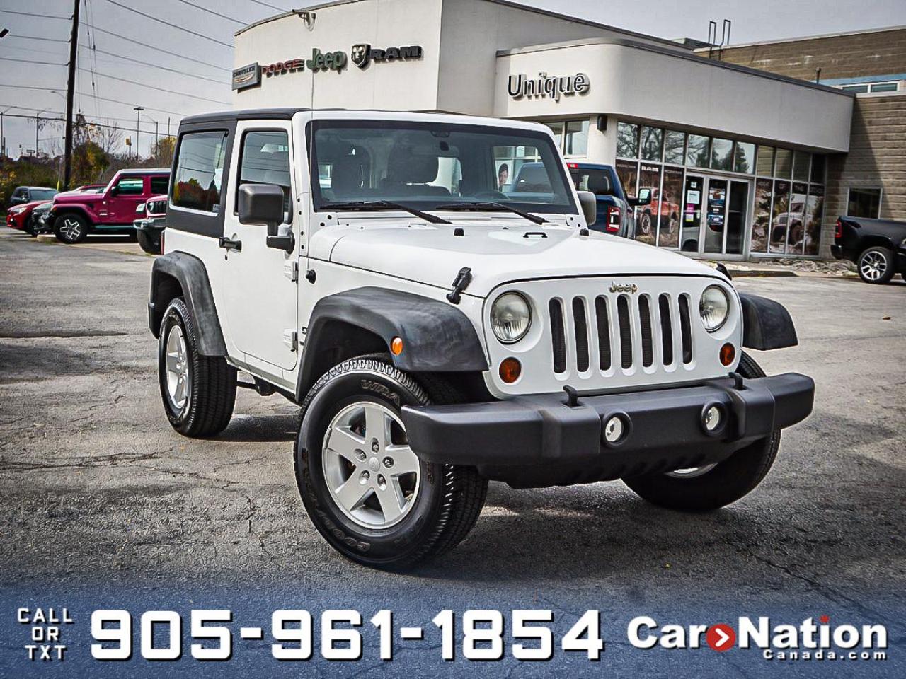 Used 2011 Jeep Wrangler Sport 4x4| LOCAL TRADE| for sale in Burlington, ON