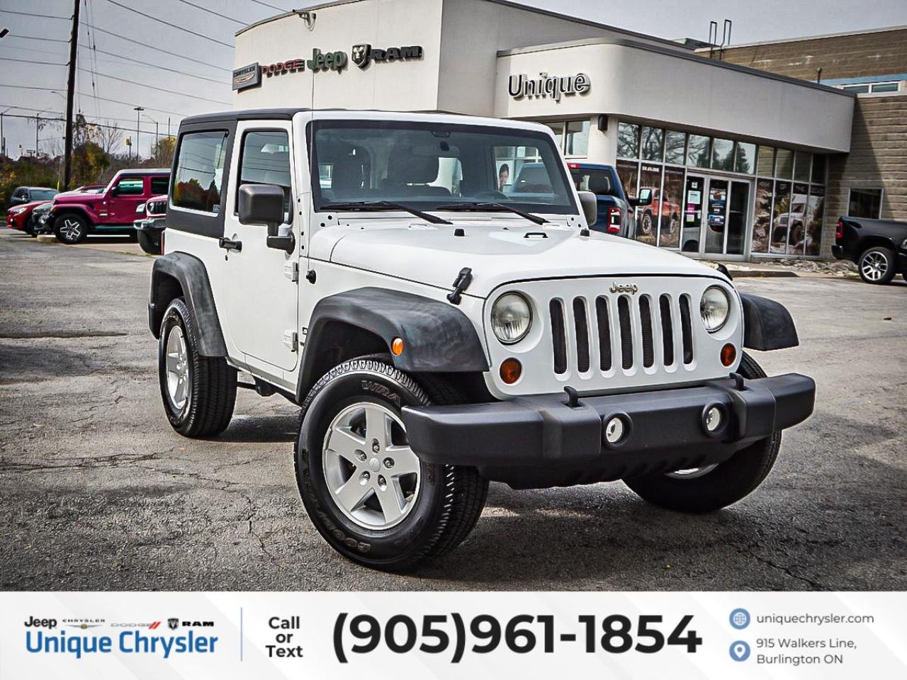 Used 2011 Jeep Wrangler Sport 4x4| LOCAL TRADE| for sale in Burlington, ON