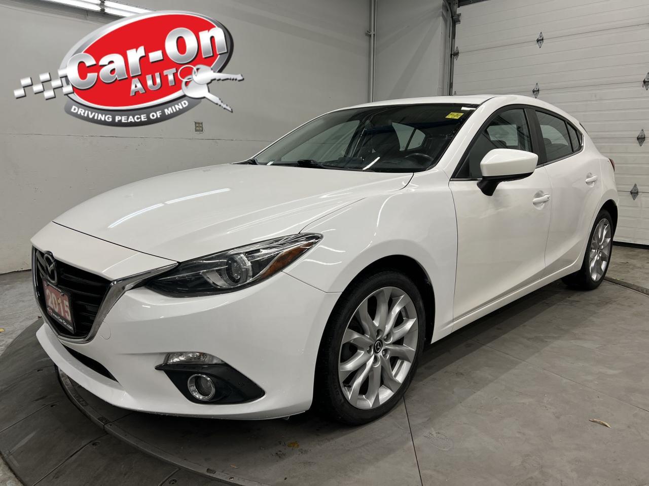 Used 2015 Mazda MAZDA3 Sport GT LUXURY |ONLY 77,000 KMS! |LEATHER |SUNROOF |NAV for sale in Ottawa, ON