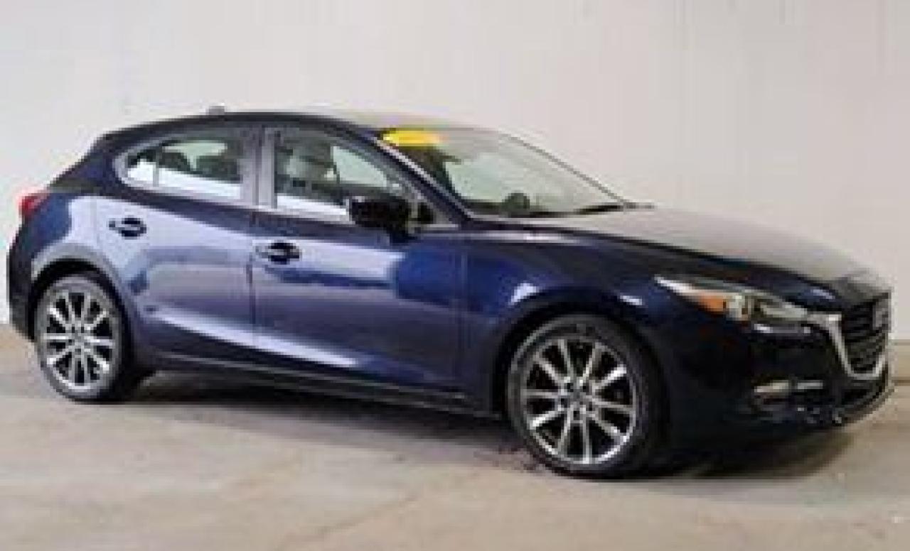 Used 2018 Mazda MAZDA3 Sport GT | 6-Spd | Leather | SunRoof | Cam | USB | XM for sale in Halifax, NS