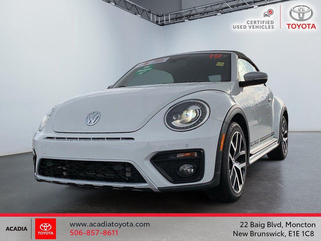 Used 2019 Volkswagen Beetle Convertible Dune for sale in Moncton, NB