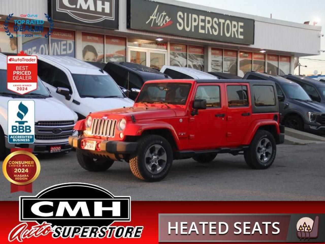 Used 2016 Jeep Wrangler Unlimited Sahara  **NAV - HTD SEATS** for sale in St. Catharines, ON