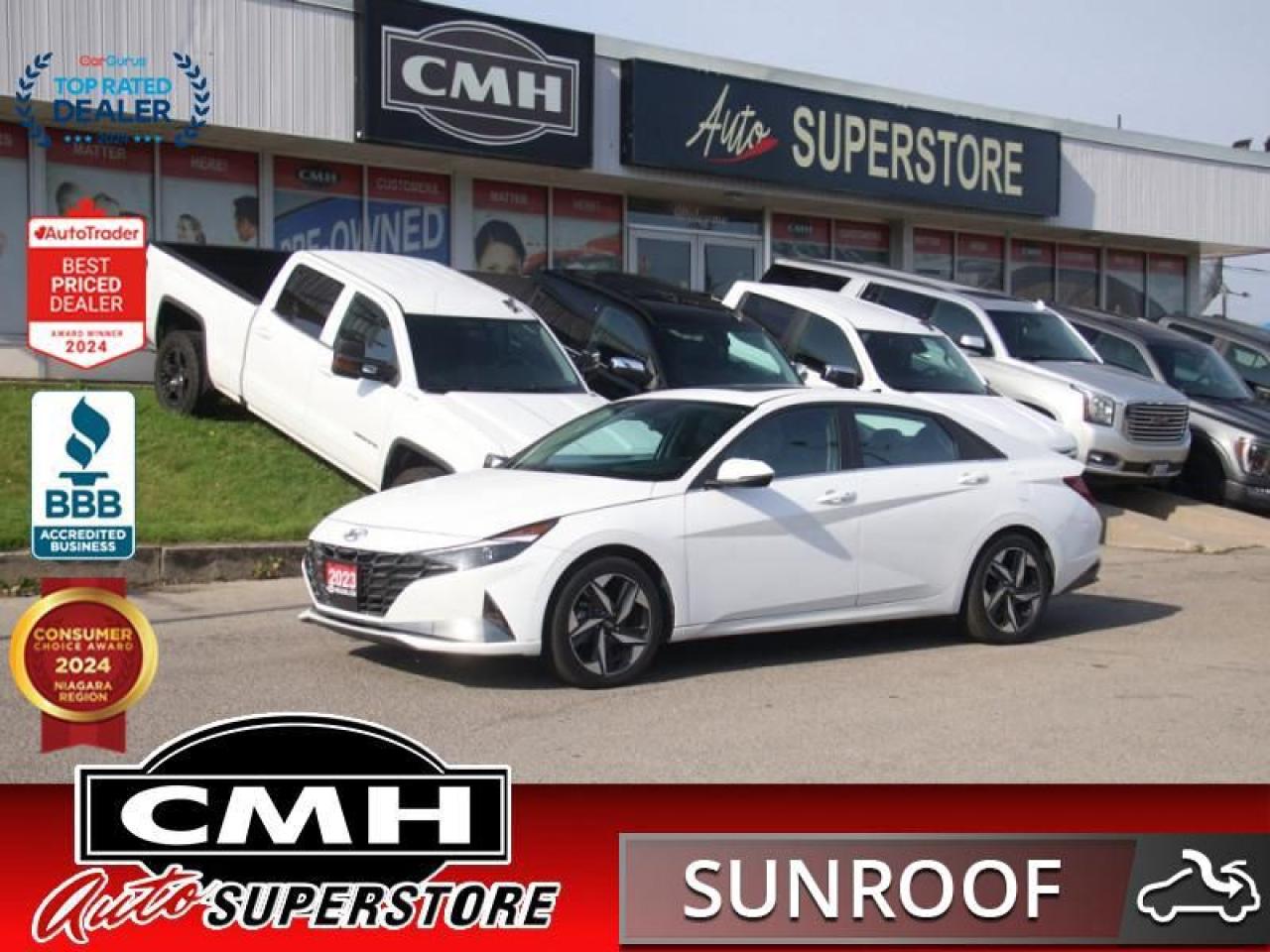 Used 2023 Hyundai Elantra Hybrid Luxury  **SUNROOF - LEATHER** for sale in St. Catharines, ON