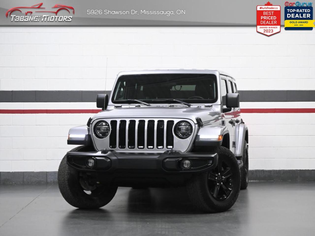 Used 2021 Jeep Wrangler Unlimited Sahara Altitude   ALTITUDE No Accident Navigation Leather Carplay Remote Start Blindspot for sale in Mississauga, ON