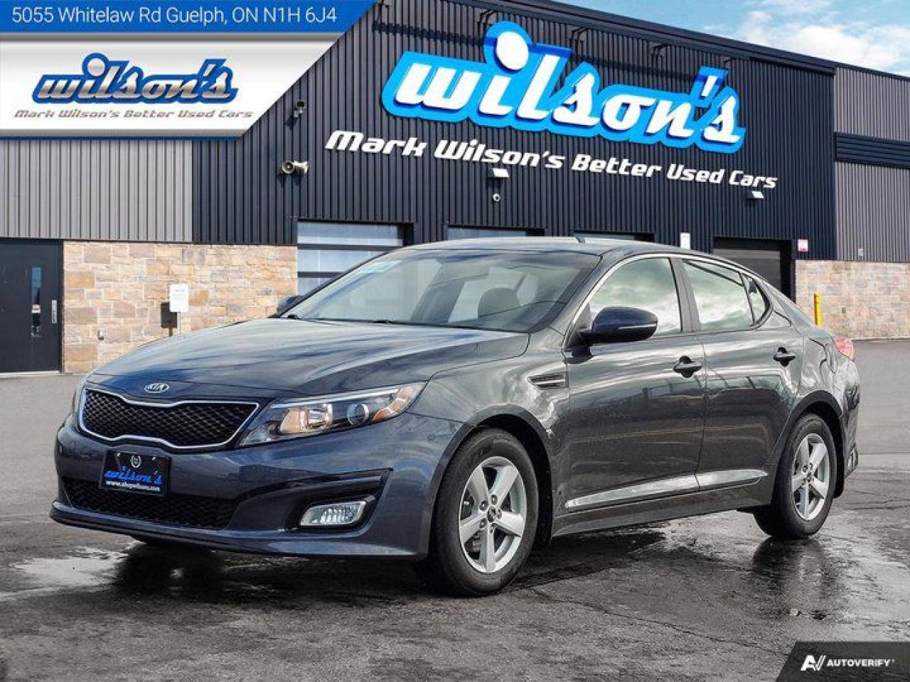 Used 2014 Kia Optima LX Heated Seats, Power Seat, Bluetooth, Alloy Wheels and more! for sale in Guelph, ON