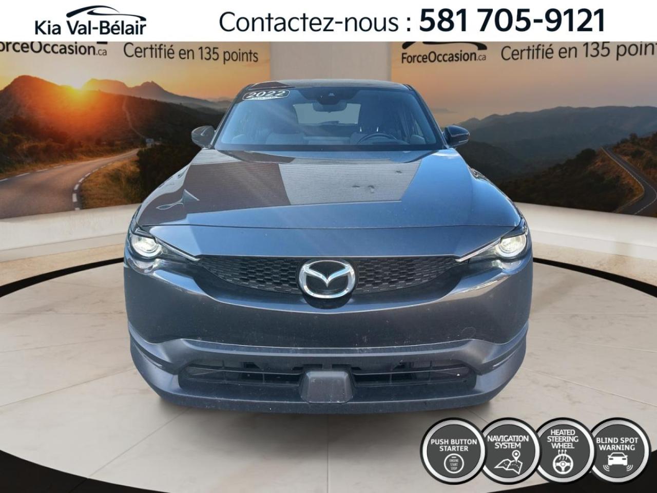 Used 2022 Mazda MX-3 0 EV GS *SIÈGES CHAUFFANTS *CAMÉRA *GPS *CRUISE for sale in Québec, QC