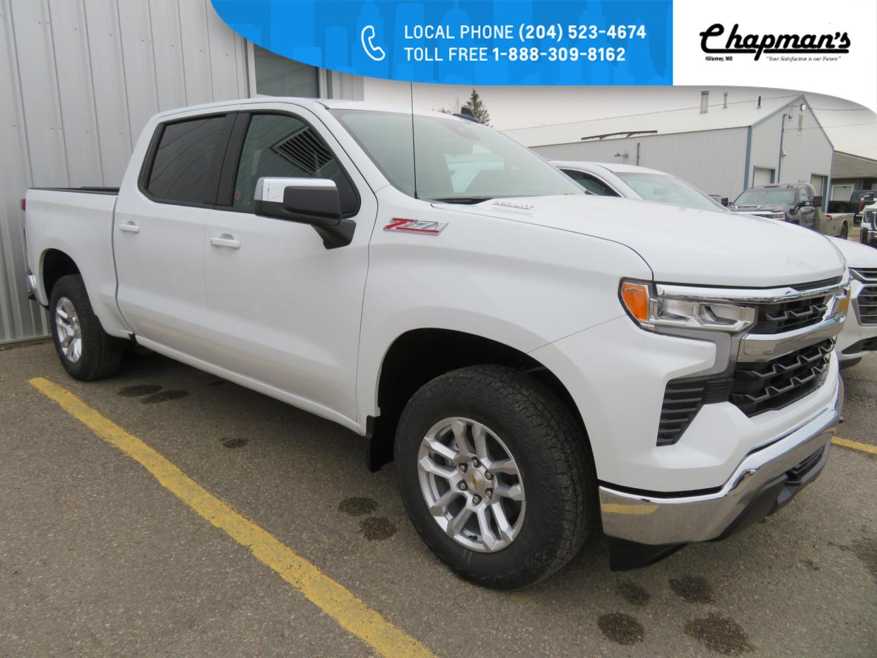 New 2025 Chevrolet Silverado 1500 LT HD Rear Vision Camera, Heated Steering Wheel, Heated Seats for sale in Killarney, MB