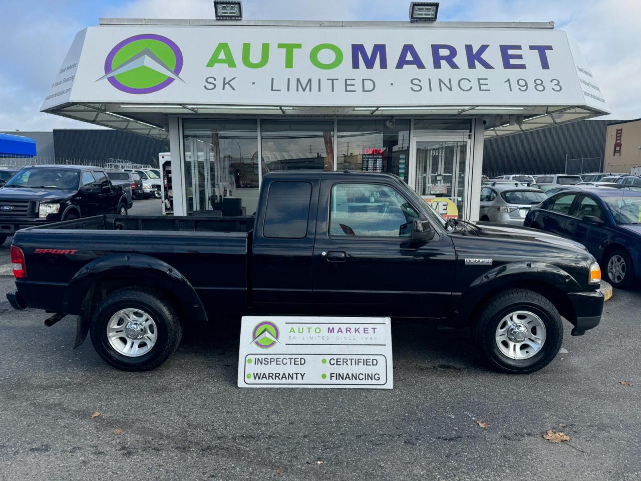 Used 2009 Ford Ranger SPORT EXT CAB AUTO NEW TIRES w/AC! INSPECTED w/BCAA MBRSHP & WRNTY for sale in Langley, BC