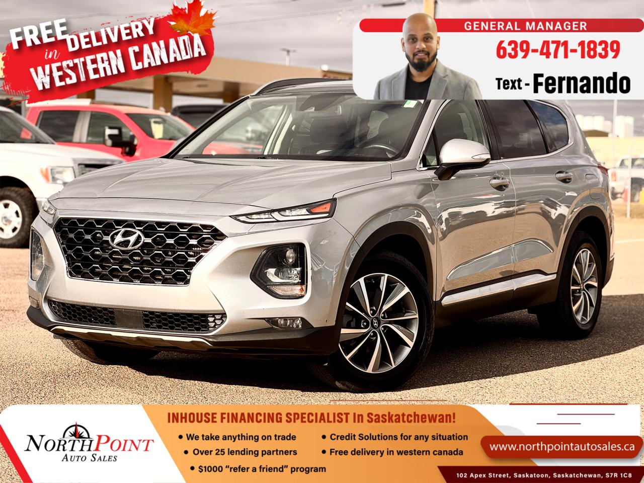 Used 2020 Hyundai Santa Fe SEL for sale in Saskatoon, SK