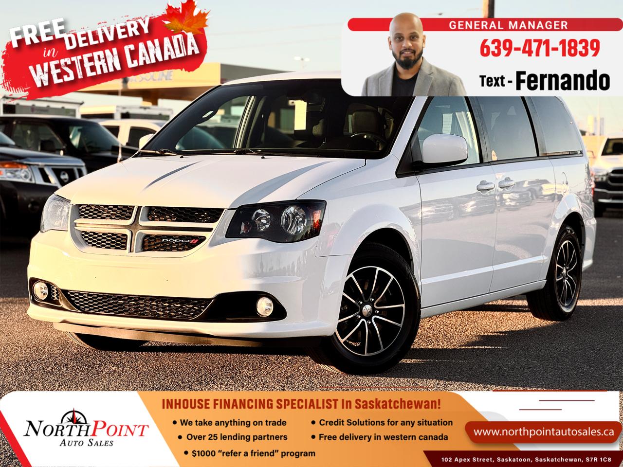 Used 2019 Dodge Grand Caravan GT for sale in Saskatoon, SK