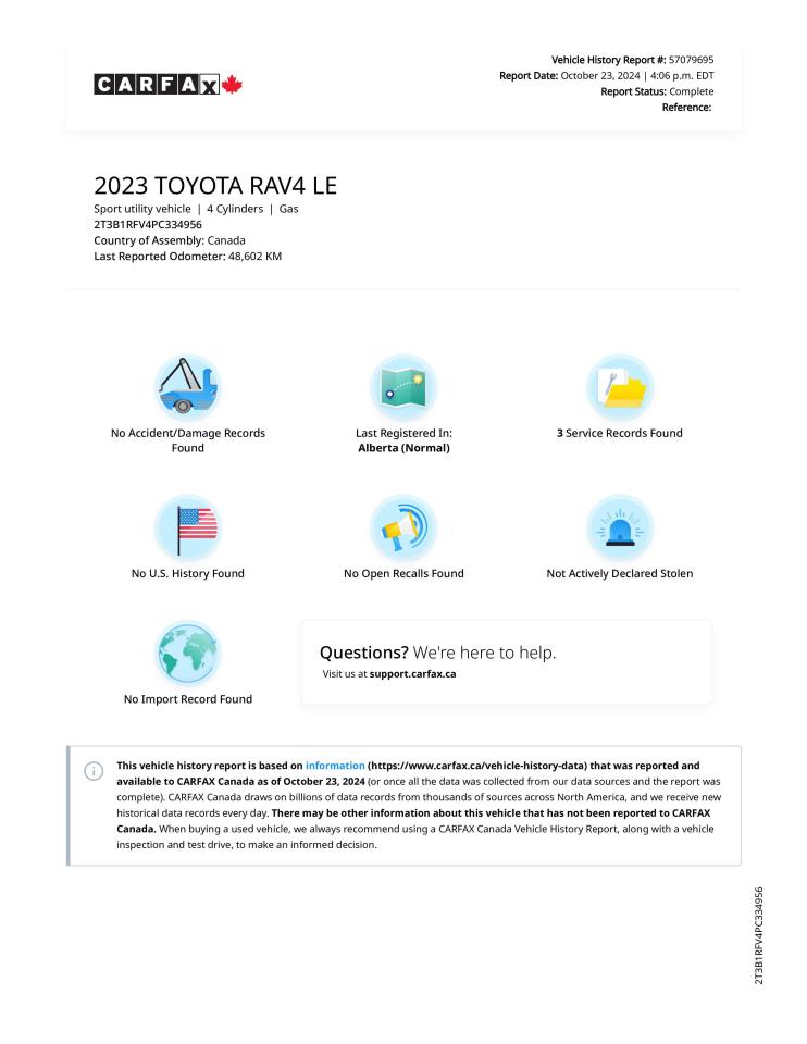 2023 Toyota RAV4 LE Photo