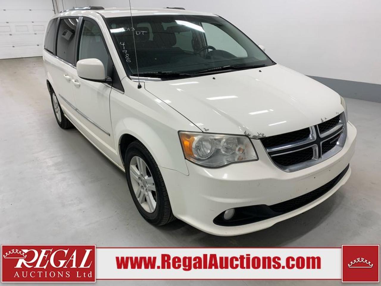 Used 2013 Dodge Grand Caravan Crew for sale in Calgary, AB