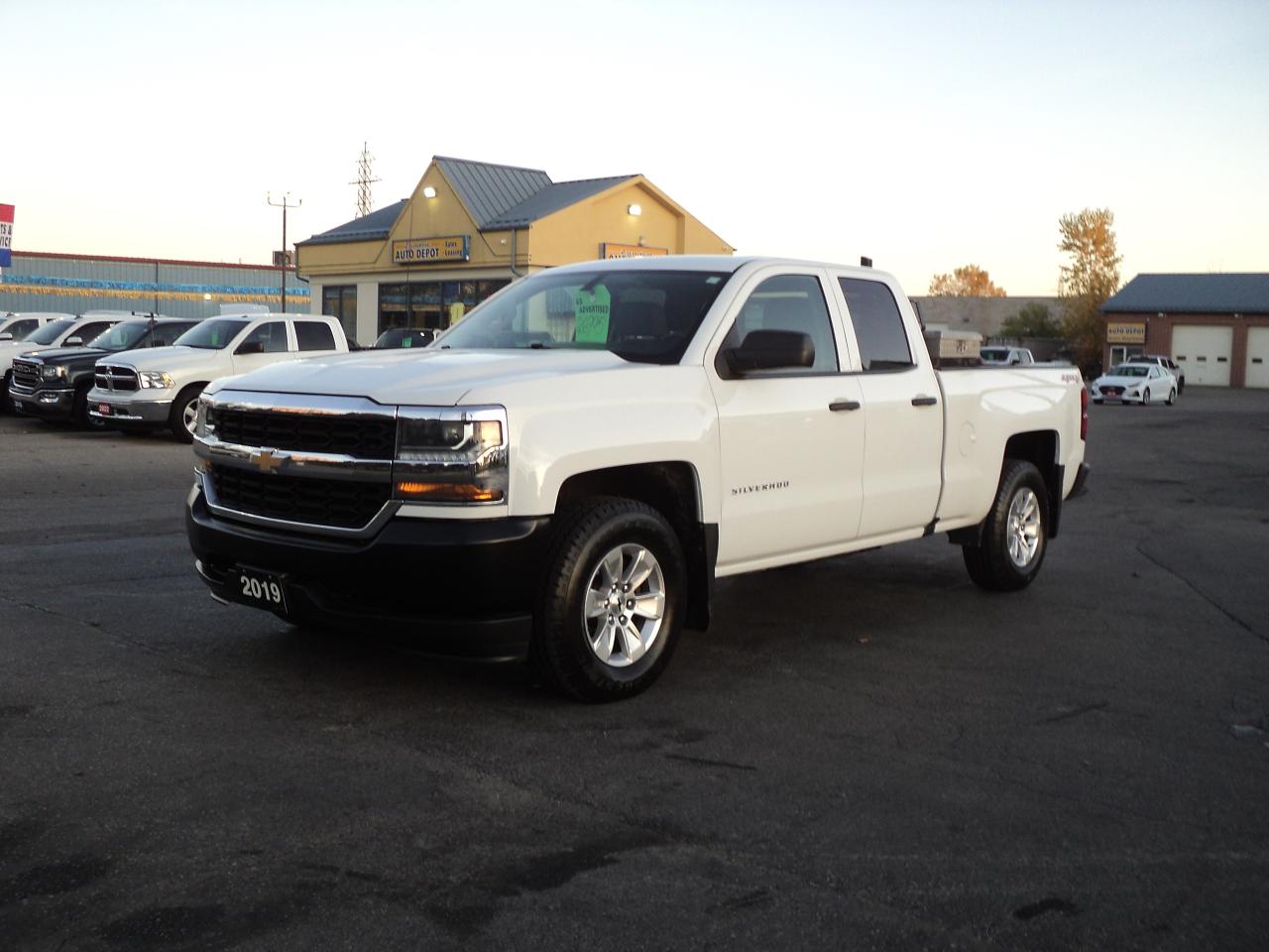 Used 2019 Chevrolet Silverado 1500 WT DoubleCab 4WD 5.3L8cyl 6'7