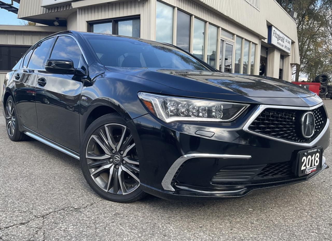 Used 2018 Acura RLX Sport Hybrid Tech - LTHR! NAV! BACK-UP CAM! BSM! HUD! REMOTE START! for sale in Kitchener, ON