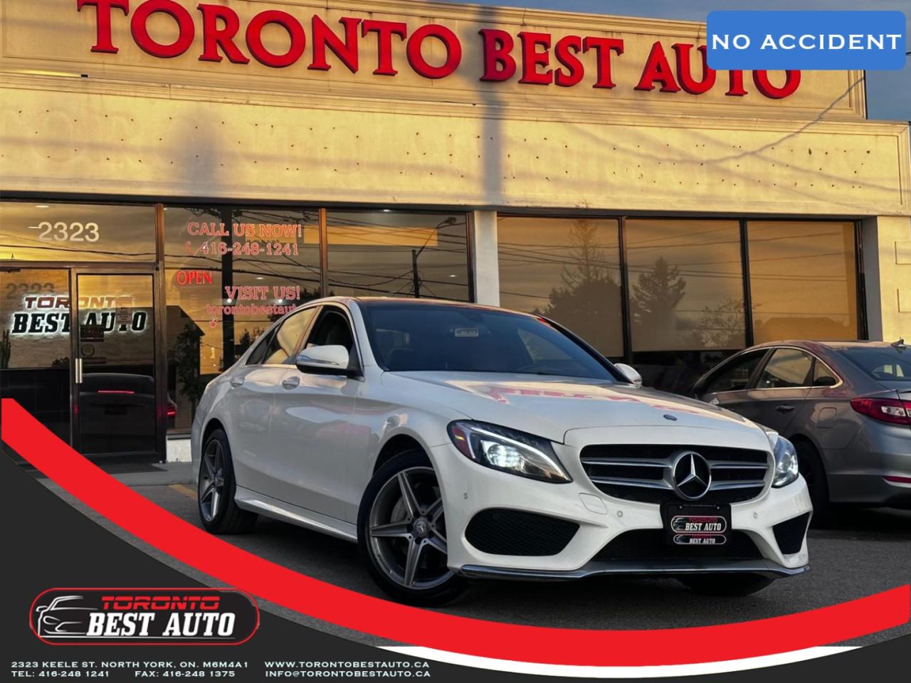 Used 2015 Mercedes-Benz C-Class |C 400|4MATIC| for sale in Toronto, ON