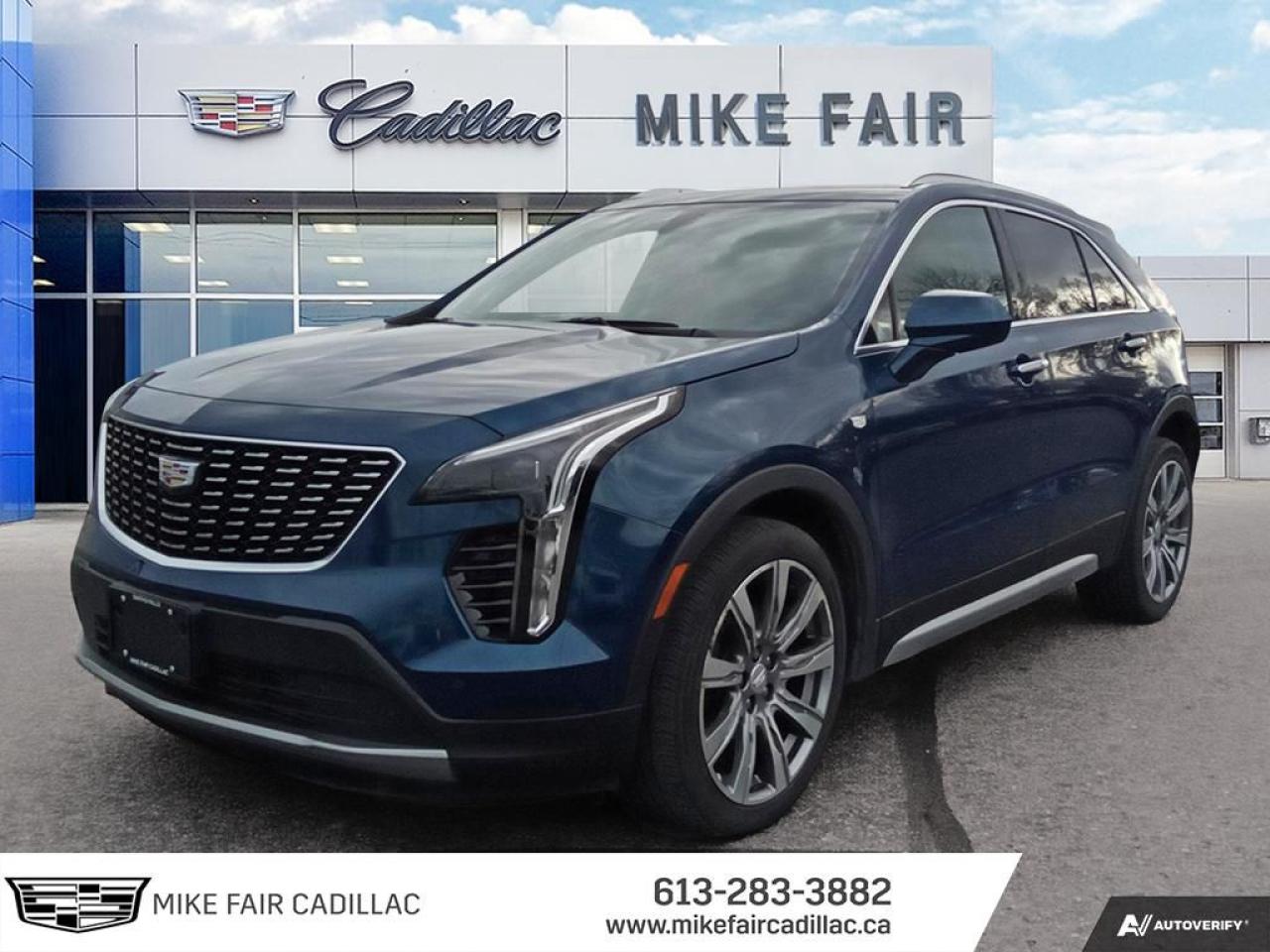 Used 2019 Cadillac XT4 Premium Luxury AWD,heated front seats/steering wheel,sunroof,driver safety alert seat,HD rear vision camera for sale in Smiths Falls, ON