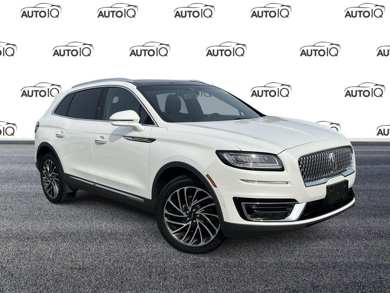 Recent Arrival!<br><br><br>360 Degree Camera, Adaptive Cruise Control w/Stop & Go, Easy Park, Equipment Group 201A, First Row Heated/Ventilated Seats, Front Sensing, Heated Rear Seats, Heated Steering Wheel, Lincoln Co-Pilot360 Plus Package, Lincoln Nautilus Elements Package, Pre-Collision Assist #2, Rain-Sensing Wipers, Wheels: 20 Premium Painted Bright Machined Alum, Windshield Wiper De-Icer.<br><br>White 2020 Lincoln Nautilus Reserve Co-Pilot 360 | Elements Pkg. | Heated Steering Wheel Co-Pilot 360 | Elements Pkg. | Heated Steering Wheel 4D Sport Utility 2.0L Turbocharged 8-Speed Automatic AWD<p> </p>

<h4>VALUE+ CERTIFIED PRE-OWNED VEHICLE</h4>

<p>36-point Provincial Safety Inspection<br />
172-point inspection combined mechanical, aesthetic, functional inspection including a vehicle report card<br />
Warranty: 30 Days or 1500 KMS on mechanical safety-related items and extended plans are available<br />
Complimentary CARFAX Vehicle History Report<br />
2X Provincial safety standard for tire tread depth<br />
2X Provincial safety standard for brake pad thickness<br />
7 Day Money Back Guarantee*<br />
Market Value Report provided<br />
Complimentary 3 months SIRIUS XM satellite radio subscription on equipped vehicles<br />
Complimentary wash and vacuum<br />
Vehicle scanned for open recall notifications from manufacturer</p>

<p>SPECIAL NOTE: This vehicle is reserved for AutoIQs retail customers only. Please, No dealer calls. Errors & omissions excepted.</p>

<p>*As-traded, specialty or high-performance vehicles are excluded from the 7-Day Money Back Guarantee Program (including, but not limited to Ford Shelby, Ford mustang GT, Ford Raptor, Chevrolet Corvette, Camaro 2SS, Camaro ZL1, V-Series Cadillac, Dodge/Jeep SRT, Hyundai N Line, all electric models)</p>

<p>INSGMT</p>