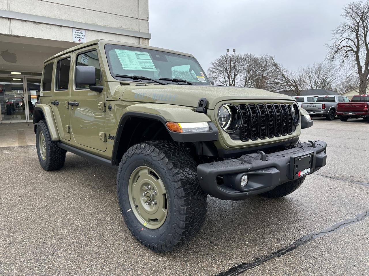 New 2025 Jeep Wrangler 4XE WILLYS '41 for sale in Goderich, ON