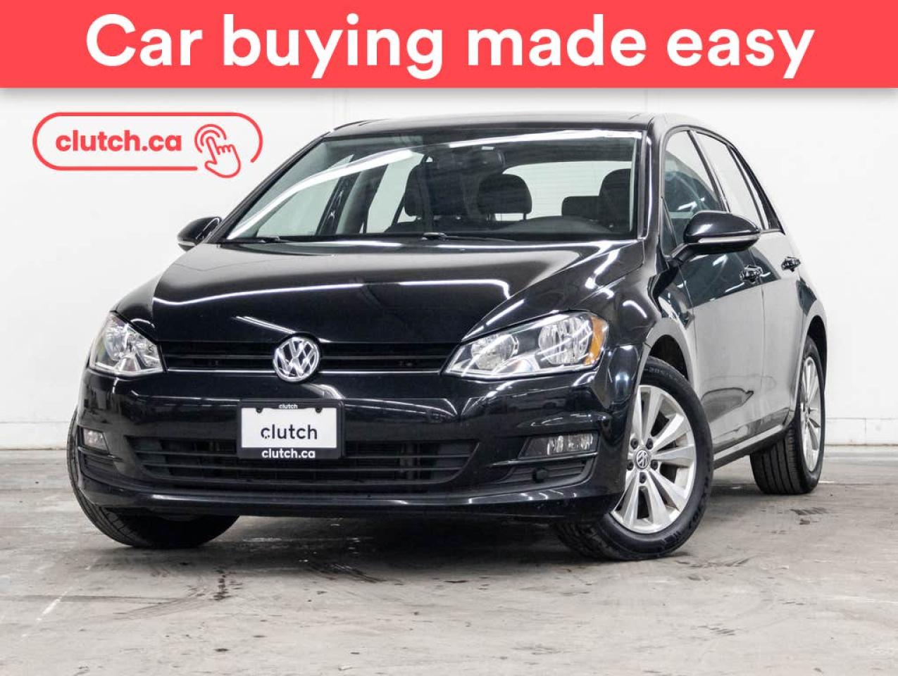 Used 2015 Volkswagen Golf Comfortline w/ Heated Front Seats, Rearview Camera, Cruise Control for sale in Toronto, ON