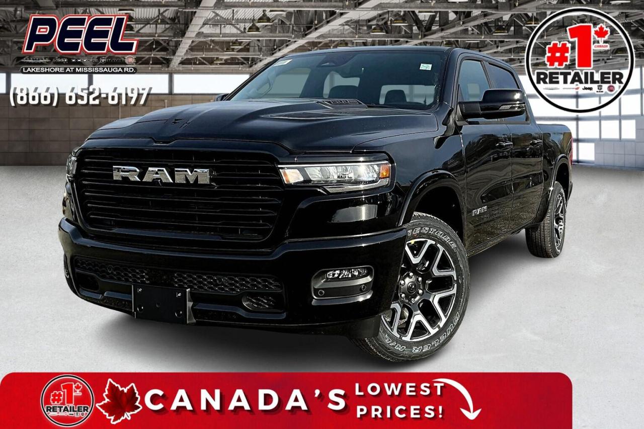 New 2025 RAM 1500 LARAMIE | CREW | LEATHER | PANO ROOF | ANTI-SPIN for sale in Mississauga, ON