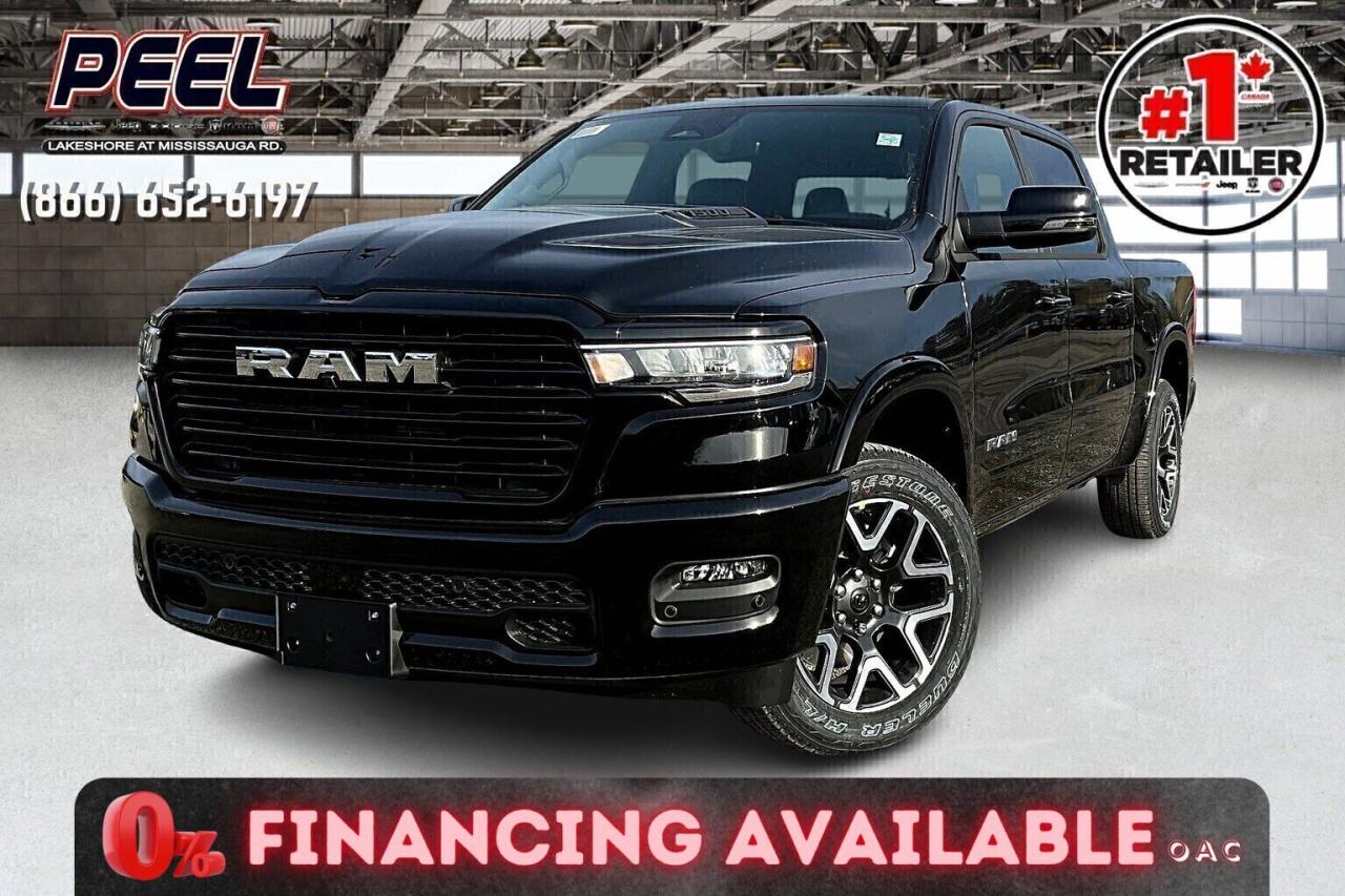 New 2025 RAM 1500 LARAMIE | CREW | LEATHER | PANO ROOF | ANTI-SPIN for sale in Mississauga, ON