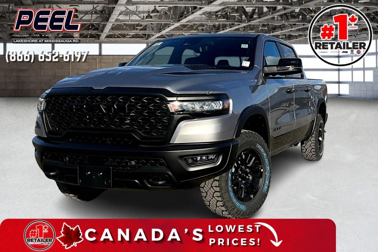 New 2025 RAM 1500 REBEL X CREW 10TH ANNIVERSARY | LEVEL2 | PANO ROOF for sale in Mississauga, ON