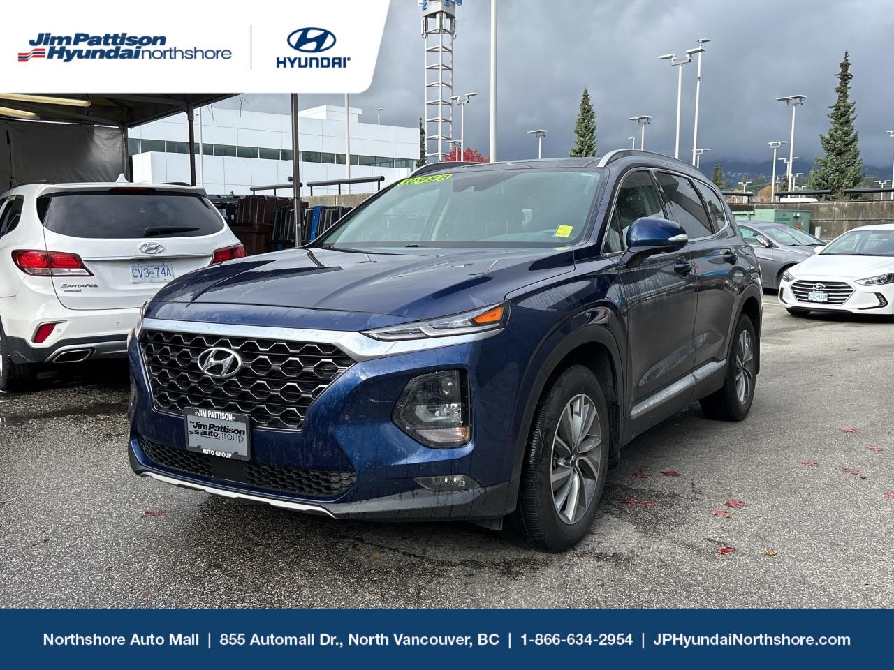 Used 2020 Hyundai Santa Fe Preferred AWD Sun and Leather, Local One Owner! for sale in North Vancouver, BC