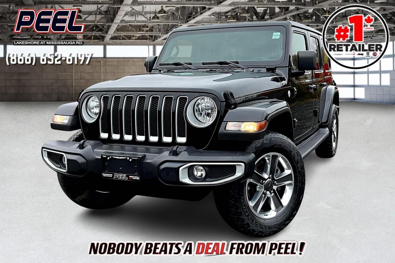 Used 2021 Jeep Wrangler Sahara | Heated Leather | Alpine | LED | NAV | 4X4 for sale in Mississauga, ON