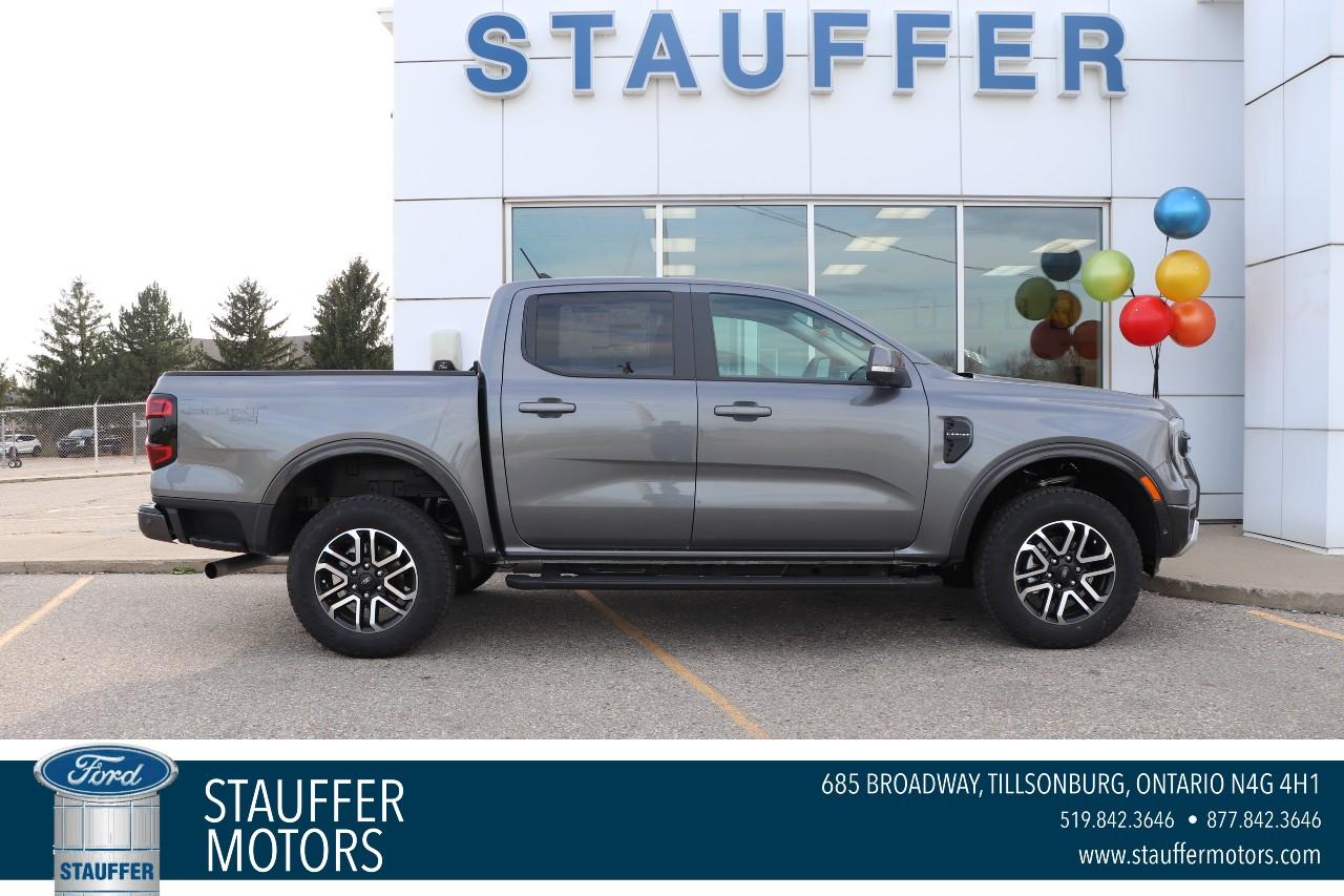 New 2024 Ford Ranger LARIAT 4WD SUPERCREW 5' BOX for sale in Tillsonburg, ON