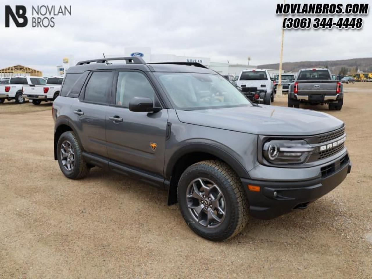 New 2024 Ford Bronco Sport Badlands  - Leather Seats for sale in Paradise Hill, SK