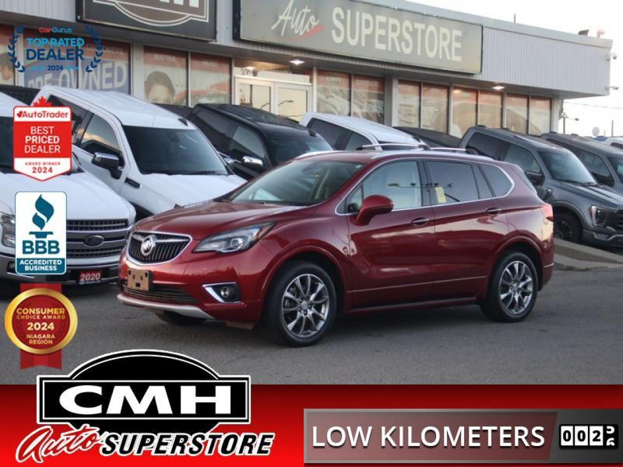 Used 2019 Buick Envision Premium  **LOW KMS - SUNROOF** for sale in St. Catharines, ON