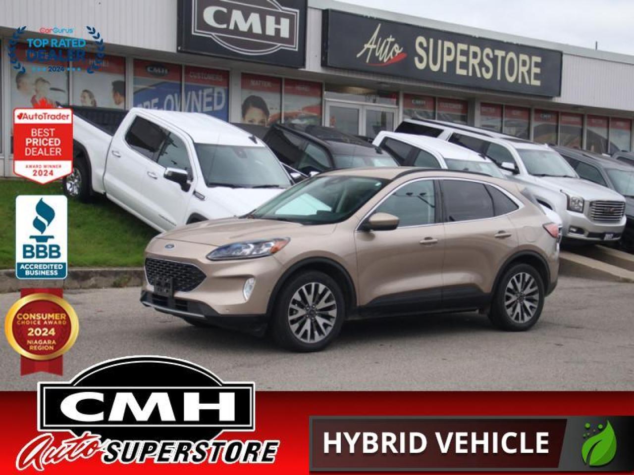 Used 2021 Ford Escape Titanium Hybrid  BLIND-SPOT HTD-SW P/GATE for sale in St. Catharines, ON