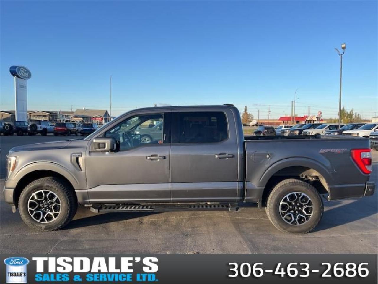 Used 2022 Ford F-150 Lariat  - Leather Seats -  Cooled Seats for sale in Kindersley, SK