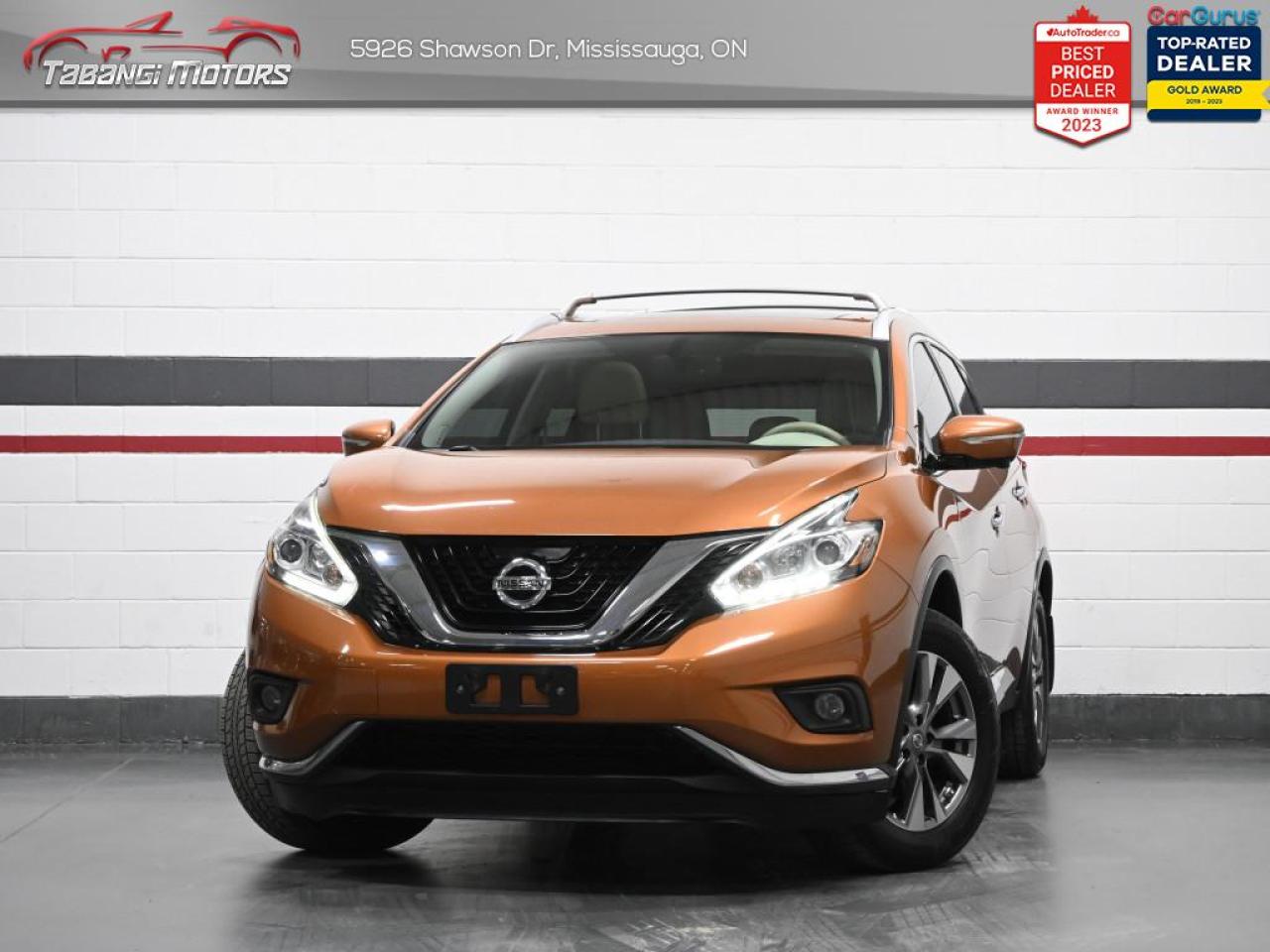 Used 2015 Nissan Murano SL  No Accident 360CAM BOSE Navigation Panoramic Roof Remote Start for sale in Mississauga, ON